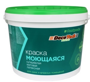 DecoTech Eco Краска в/э моющаяся DecoTech Eco