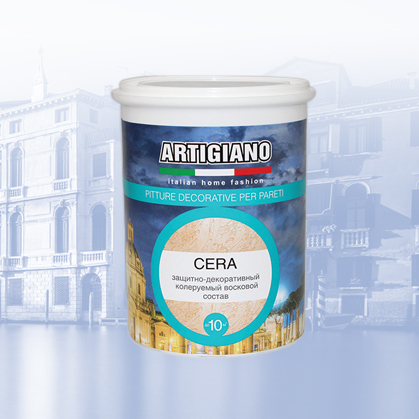 ARTIGIANO Восковое покрытие для декоративной штукатурки CERA (ЧЕРА)