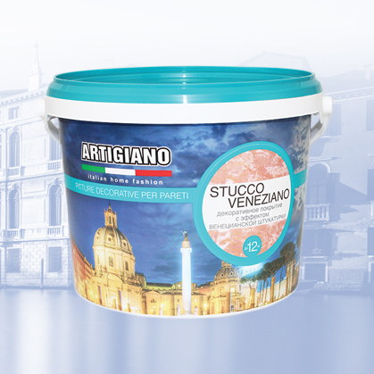 ARTIGIANO Венецианская штукатурка STUCCO VENEZIANO (СТУККО ВЕНЕЦИАНО)