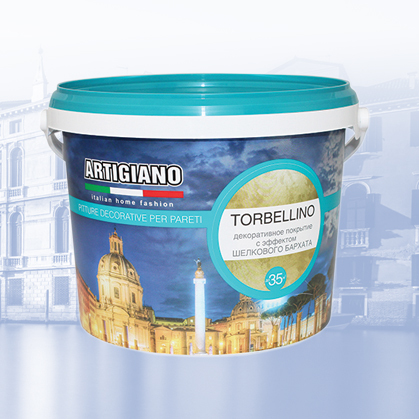ARTIGIANO Декоративное покрытие TORBELLINO (ТОРБЕЛЛИНО)