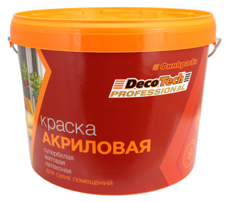 DecoTech Краска в/э акриловая (Prof) DecoTech