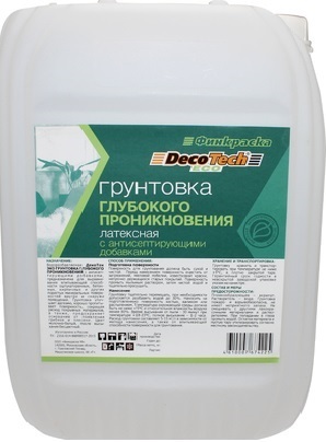 DecoTech Eco Грунтовка глубокого проникновения DecoTech Eco