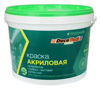 DecoTech Eco Краска в/э акриловая DecoTech Eco