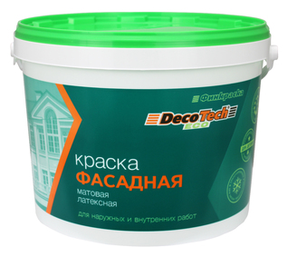 DecoTech Eco Краска в/э фасадная DecoTech Eco