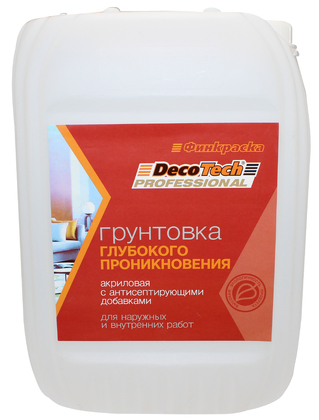 DecoTech Грунтовка глубокого проникновения DecoTech
